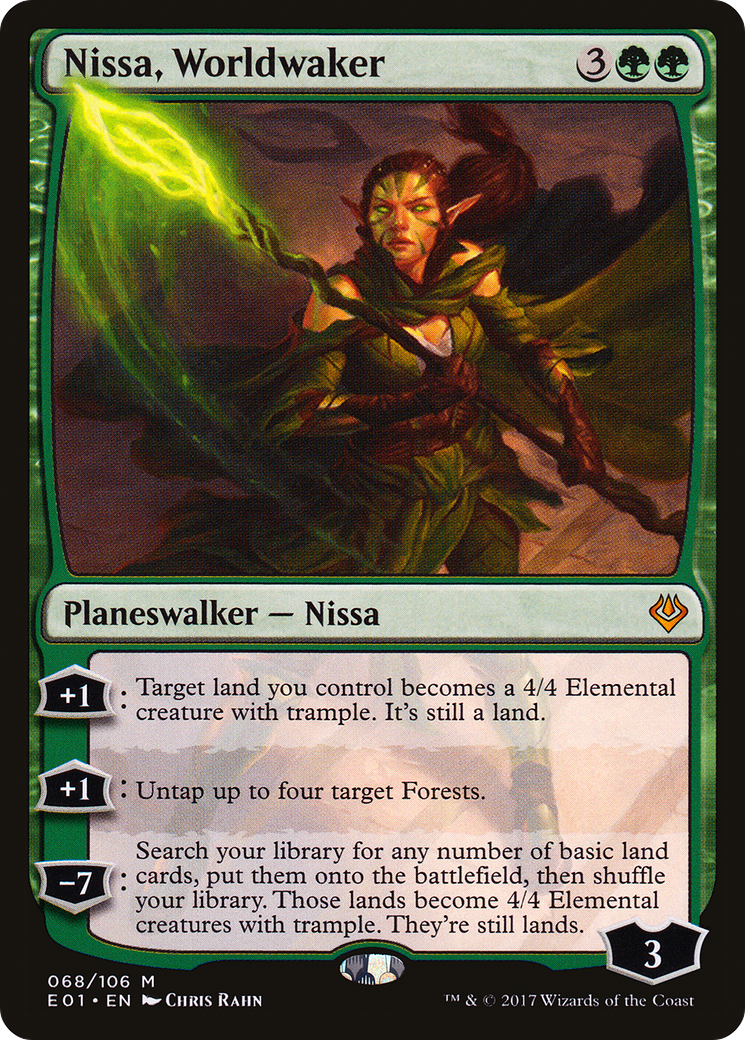 Image of Nissa, Worldwaker [Archenemy: Nicol Bolas]