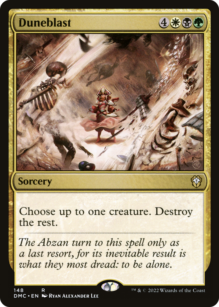 Image of Duneblast [Dominaria United Commander]