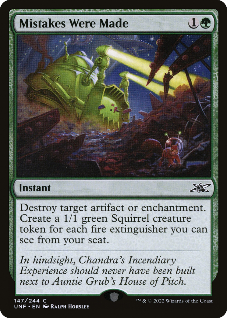 Image of Mistakes Were Made [Unfinity]