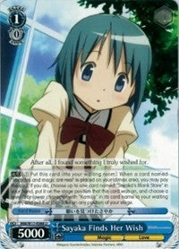 Image of Sayaka Finds Her Wish (MM/W17-E088 U) [Puella Magi Madoka Magica]