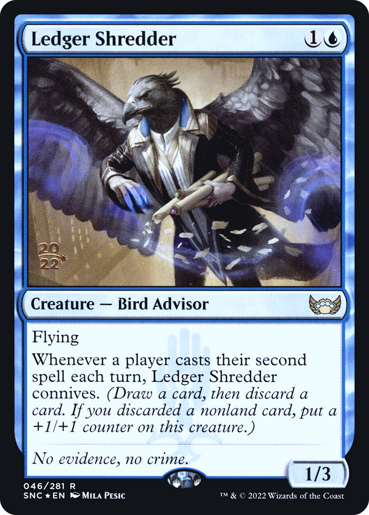 Image of Ledger Shredder [Streets of New Capenna Prerelease Promos]