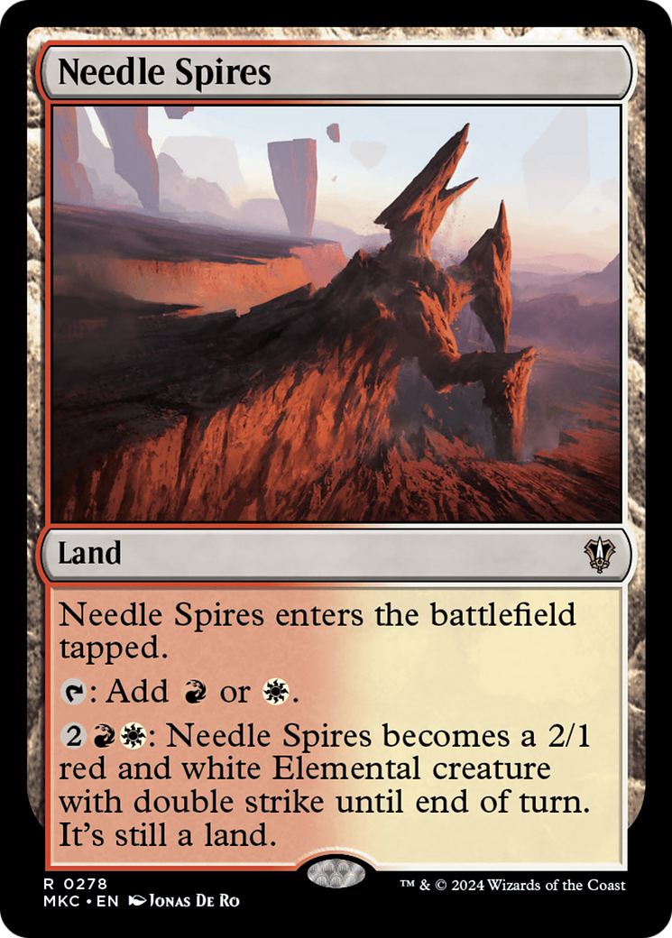 Image of Needle Spires [Murders at Karlov Manor Commander]