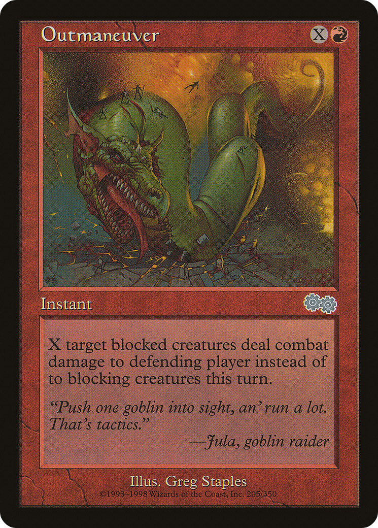 Image of Outmaneuver [Urza's Saga]
