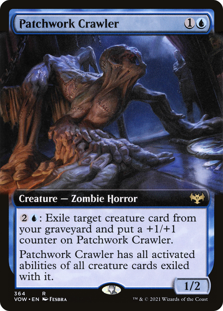 Image of Patchwork Crawler (Extended Art) [Innistrad: Crimson Vow]