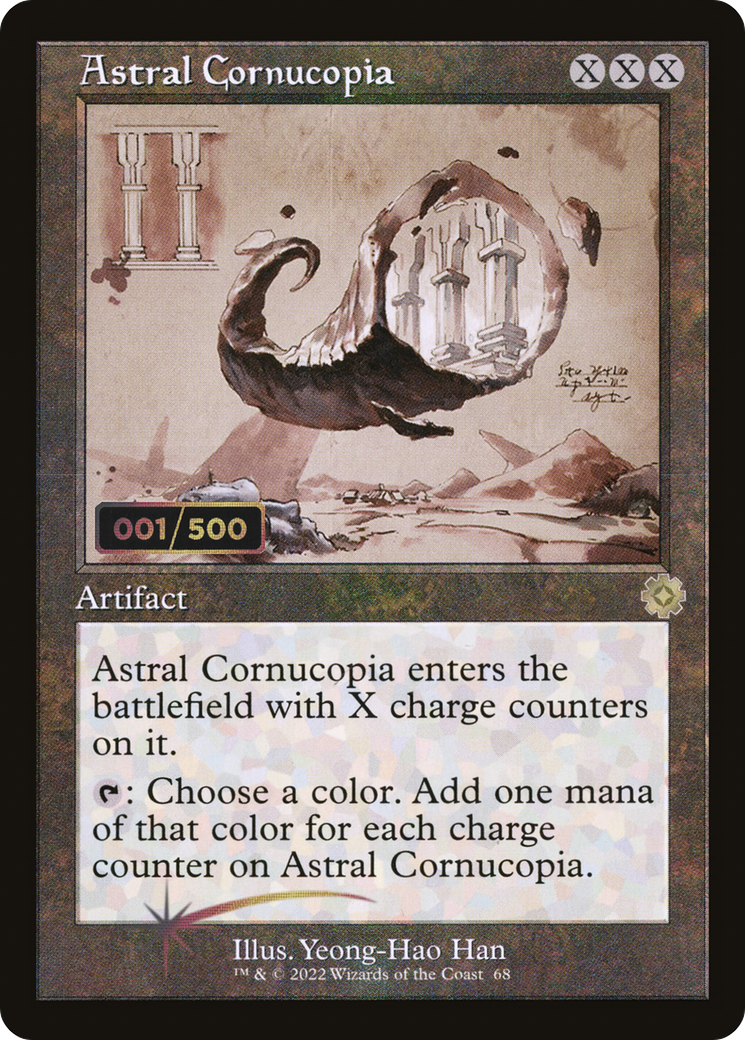 Image of Astral Cornucopia (Retro Schematic) (Serialized) [The Brothers' War Retro Artifacts]