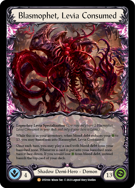 Image of Levia, Redeemed // Blasmophet, Levia Consumed [DTD164] (Dusk Till Dawn)