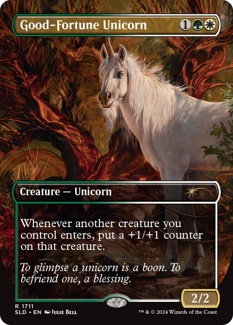 Image of Good-Fortune Unicorn [Secret Lair Drop Series]