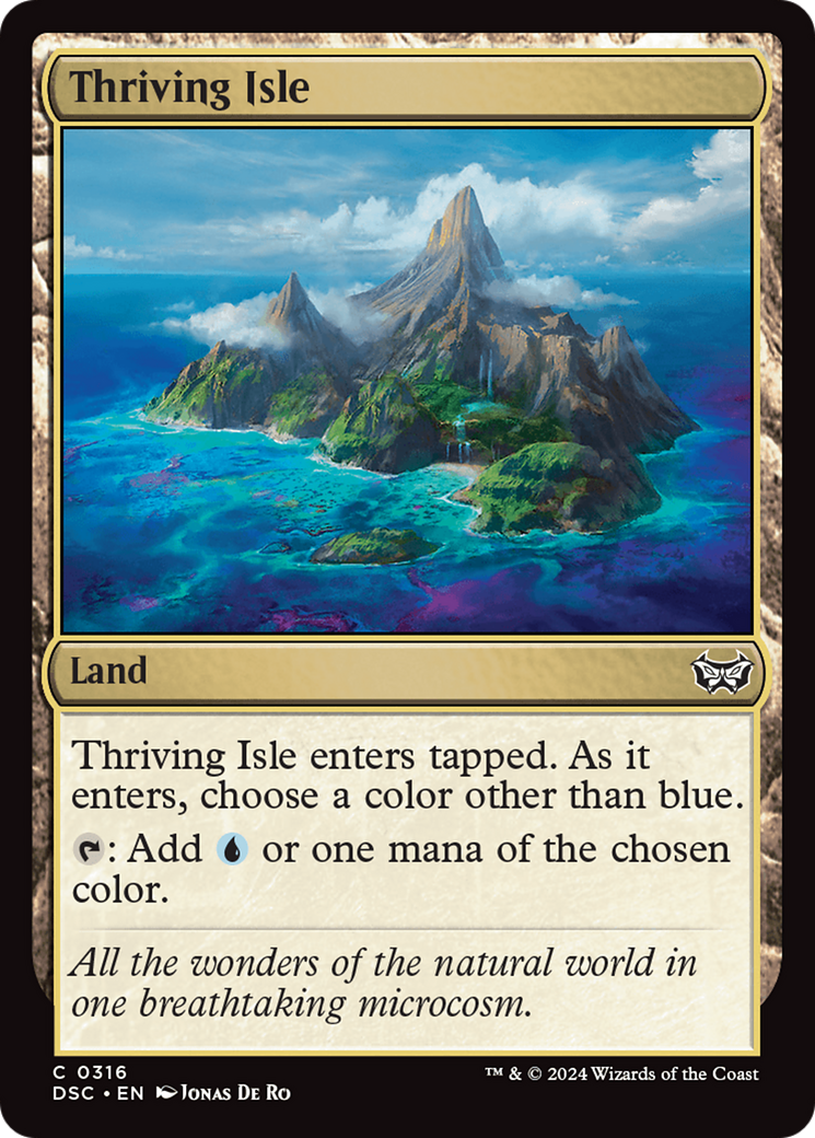 Image of Thriving Isle [Duskmourn: House of Horror Commander]