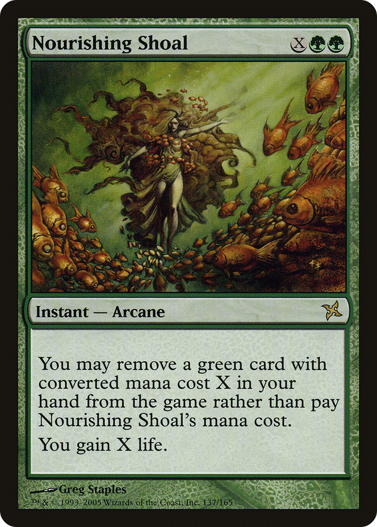 Image of Nourishing Shoal [Betrayers of Kamigawa]