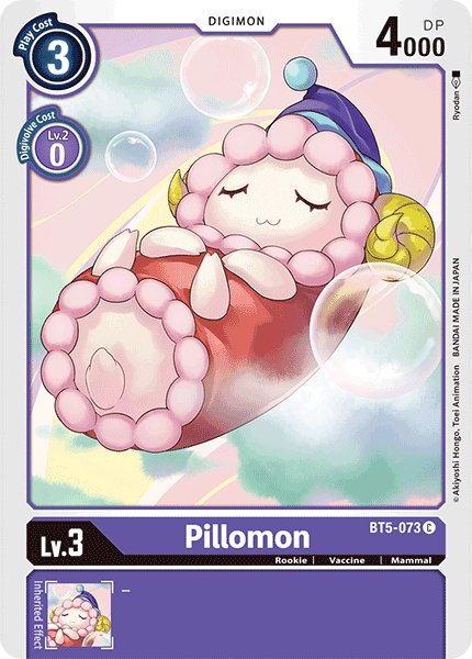 Image of Pillomon [BT5-073] [Battle of Omni]