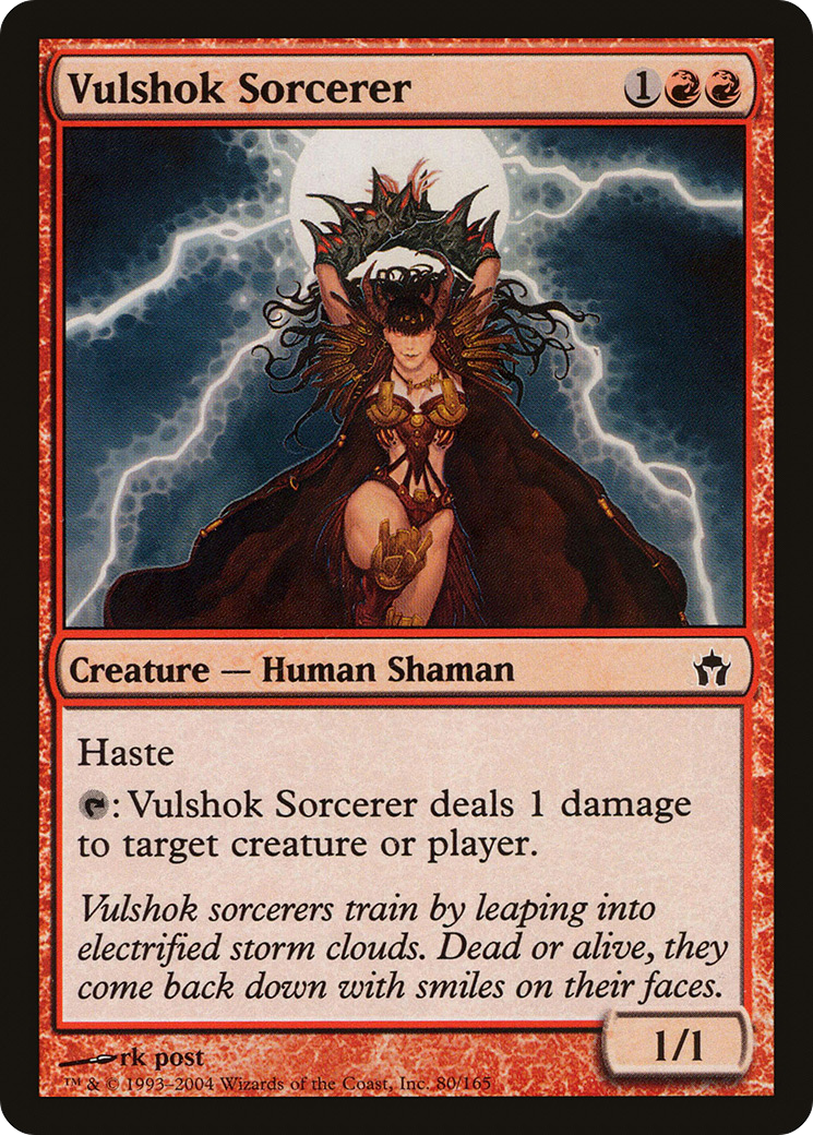 Image of Vulshok Sorcerer [Fifth Dawn]