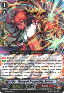 Image of Flame of Tranquility, Aermo (RRR) (G-LD02/011EN) [G-Legend Deck Vol.2: The Overlord Blaze]