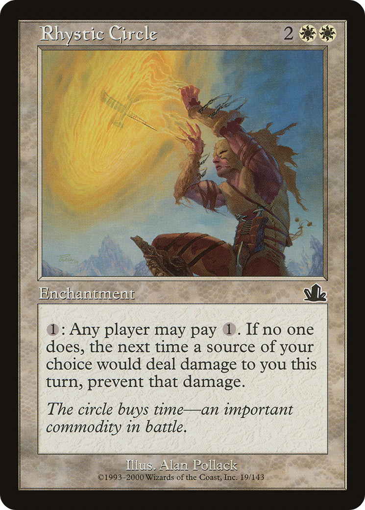 Image of Rhystic Circle [Prophecy]