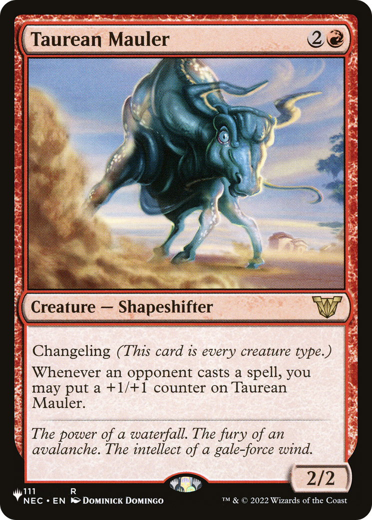 Image of Taurean Mauler (NEC) [The List]