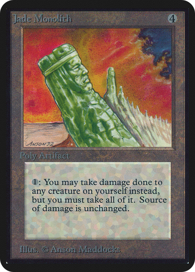 Image of Jade Monolith [Alpha Edition]