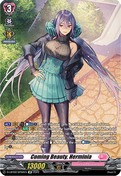 Image of Coming Beauty, Herminia (D-LBT02/SP02EN) [Lyrical Monasterio: It's a New School Term!]