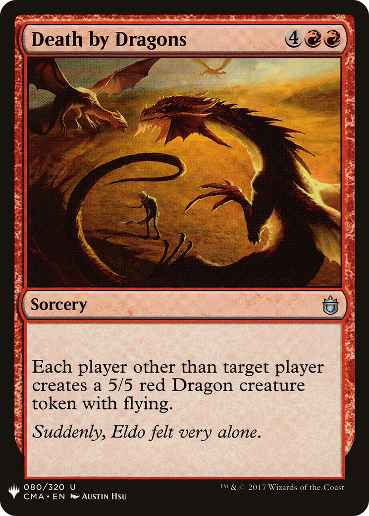 Image of Death by Dragons [Mystery Booster]