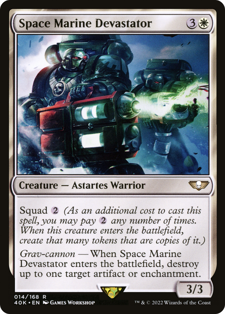 Image of Space Marine Devastator [Warhammer 40,000]