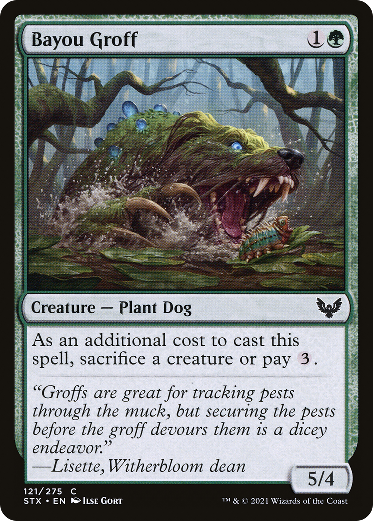 Image of Bayou Groff [Strixhaven: School of Mages]