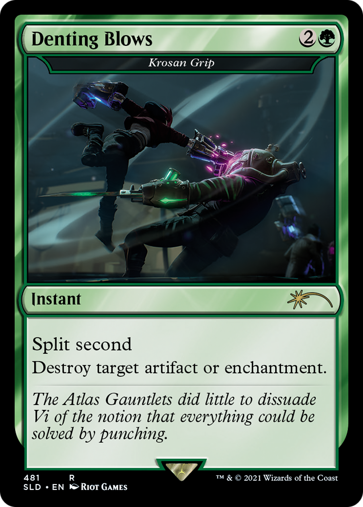 Image of Krosan Grip - Denting Blows [Secret Lair Drop Series]