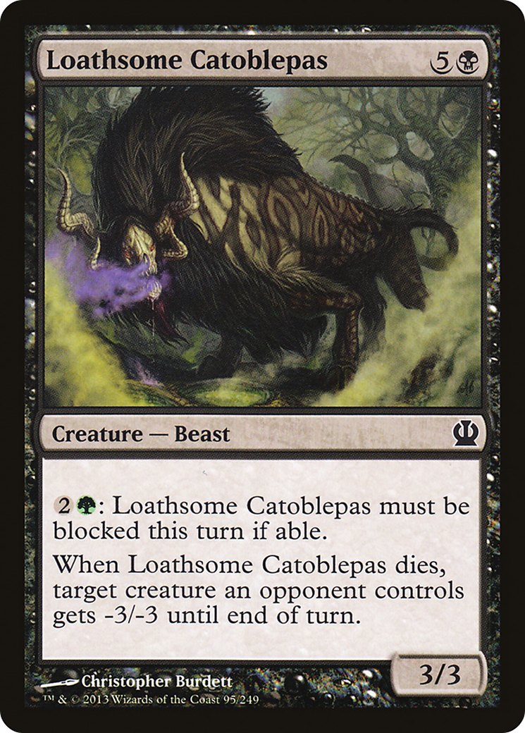 Image of Loathsome Catoblepas [Theros]