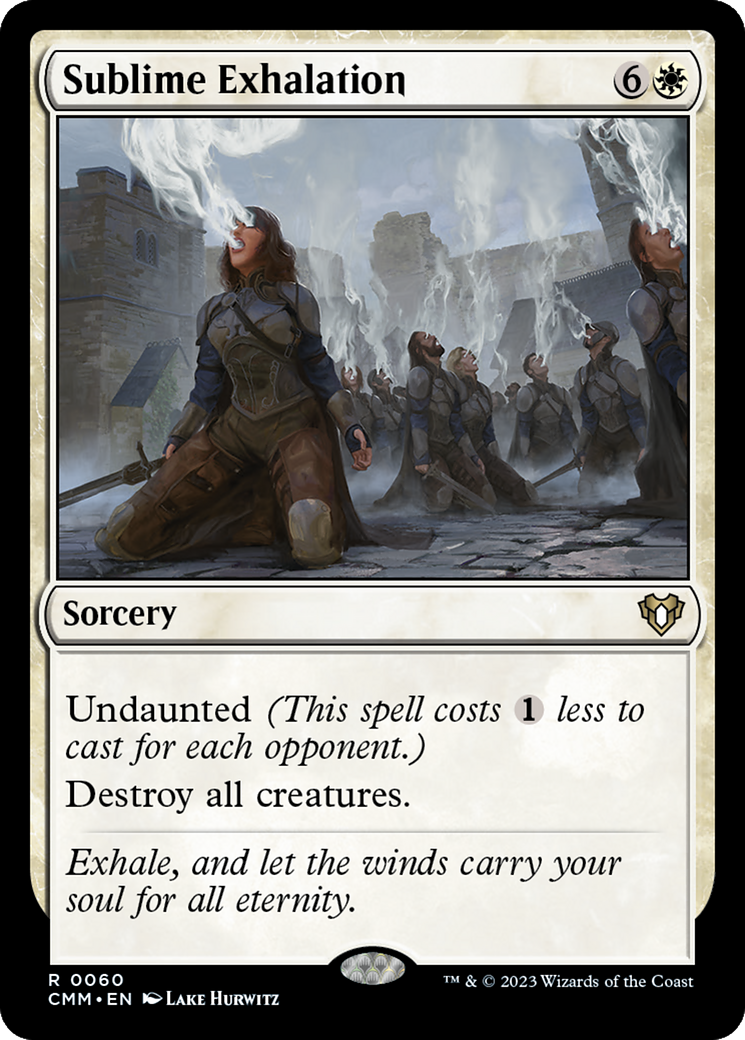 Image of Sublime Exhalation [Commander Masters]