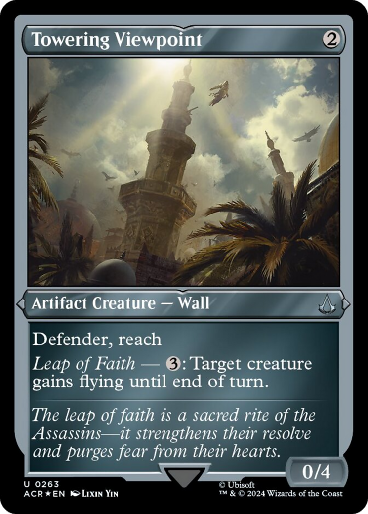 Image of Towering Viewpoint (Foil Etched) [Assassin's Creed]