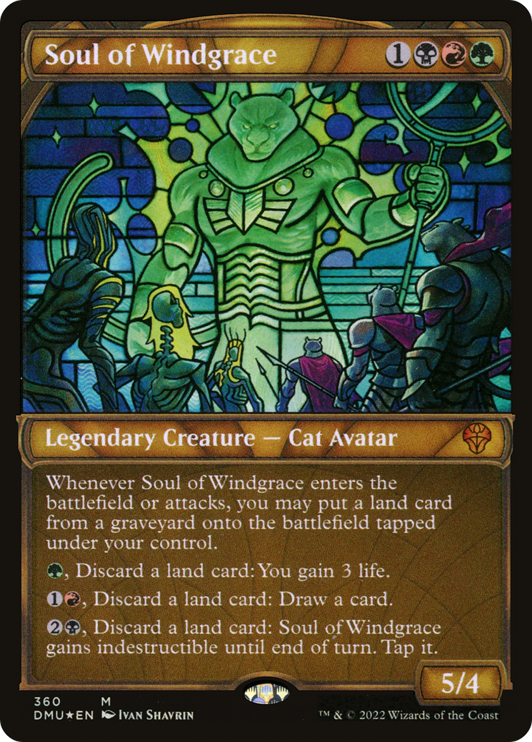 Image of Soul of Windgrace (Showcase Textured) [Dominaria United]