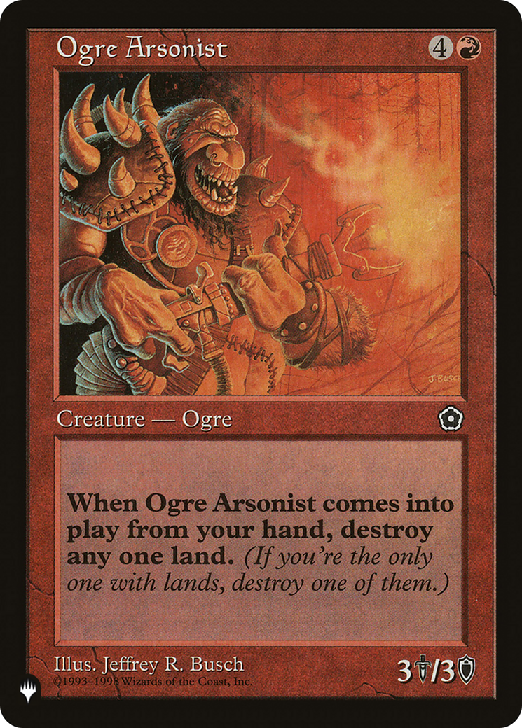 Image of Ogre Arsonist [The List]