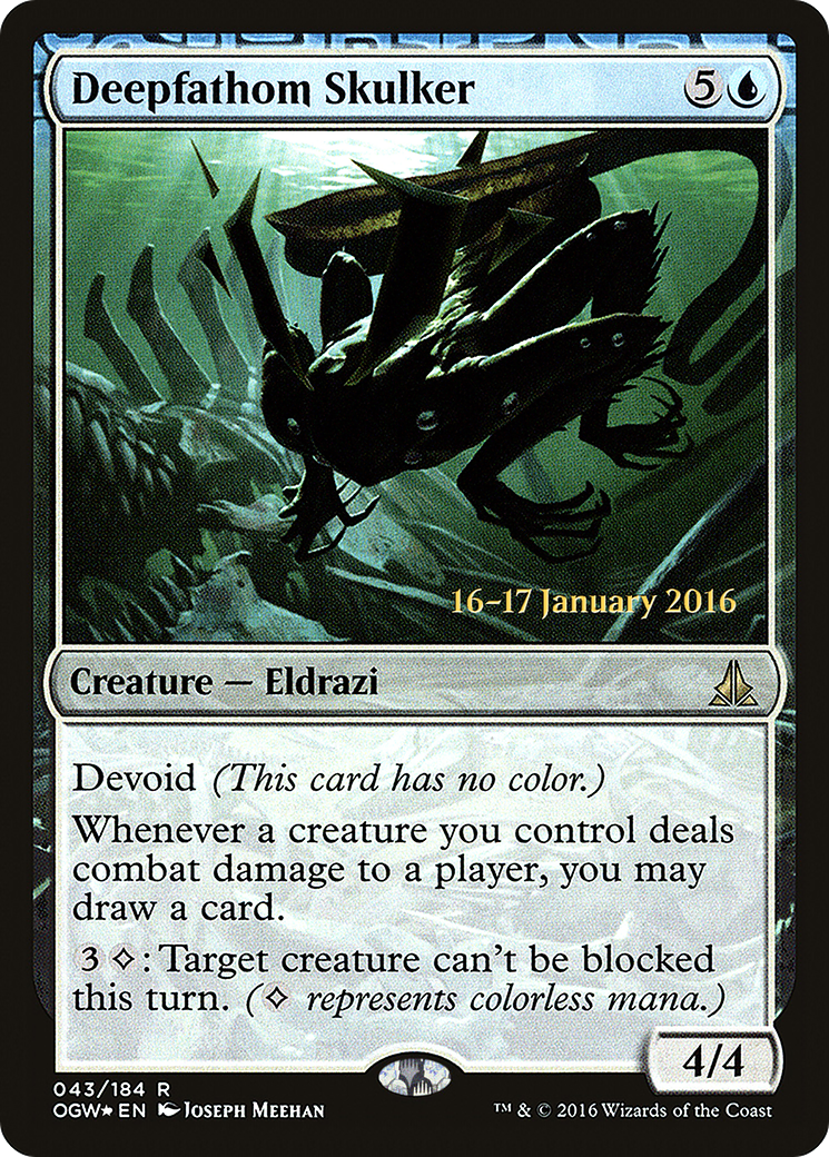 Image of Deepfathom Skulker [Oath of the Gatewatch Prerelease Promos]
