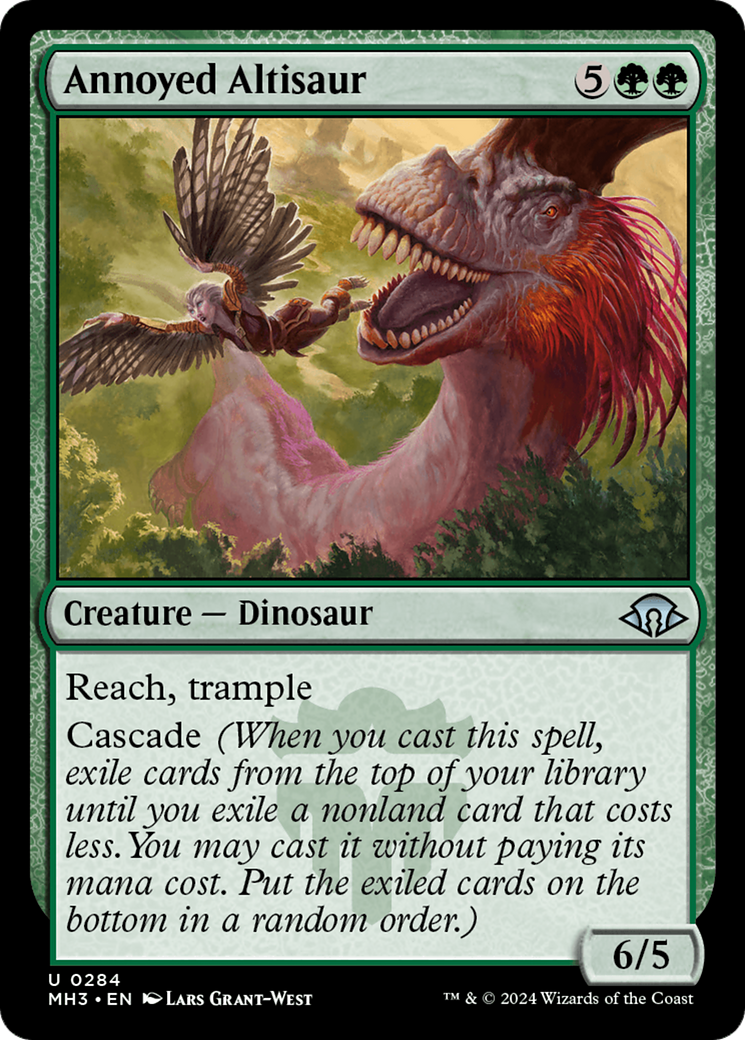 Image of Annoyed Altisaur [Modern Horizons 3]