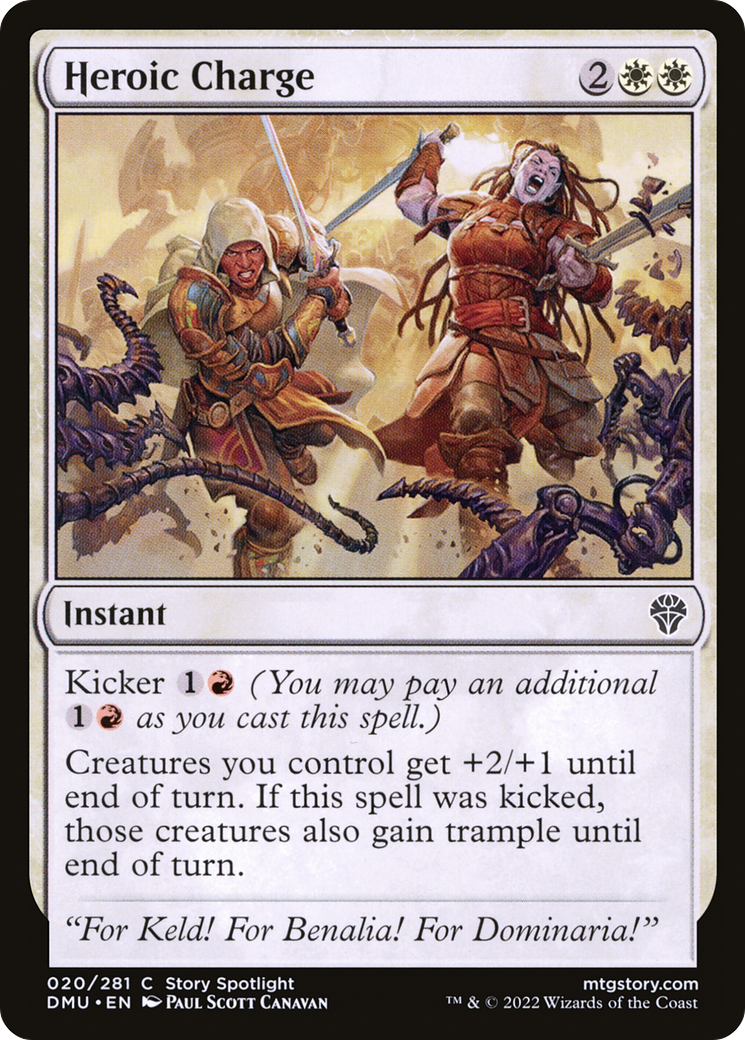 Image of Heroic Charge [Dominaria United]