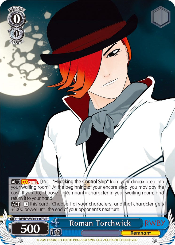 Image of Roman Torchwick (RWBY/WX03-078 R) [RWBY]