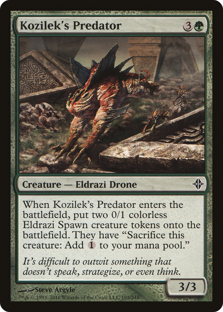 Image of Kozilek's Predator [Rise of the Eldrazi]