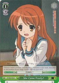 Image of She Came Freely? (SY/W08-E046 U) [The Melancholy of Haruhi Suzumiya]