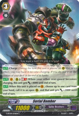Image of Serial Bomber (G-BT09/076EN) [Divine Dragon Caper]