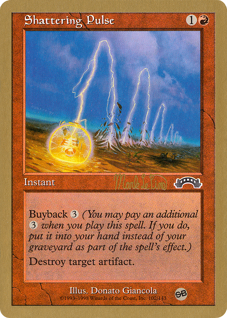 Image of Shattering Pulse (Mark Le Pine) (SB) [World Championship Decks 1999]