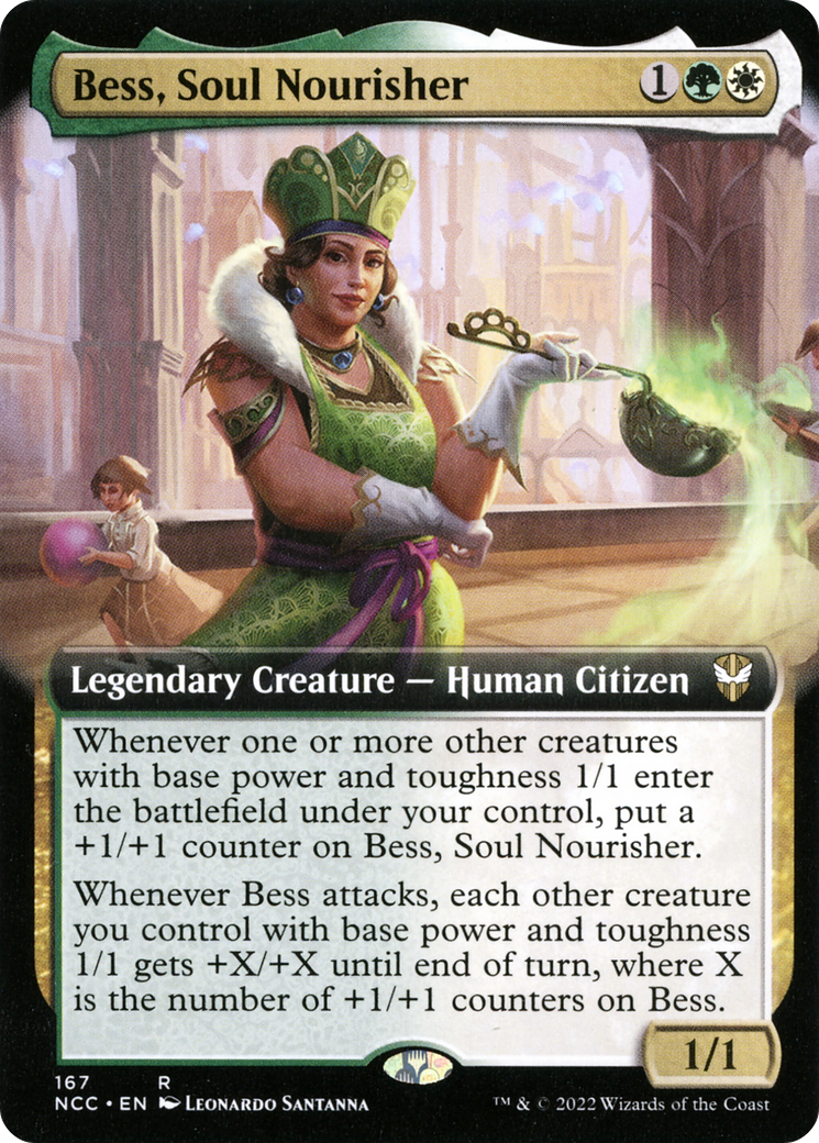 Image of Bess, Soul Nourisher (Extended Art) [Streets of New Capenna Commander]