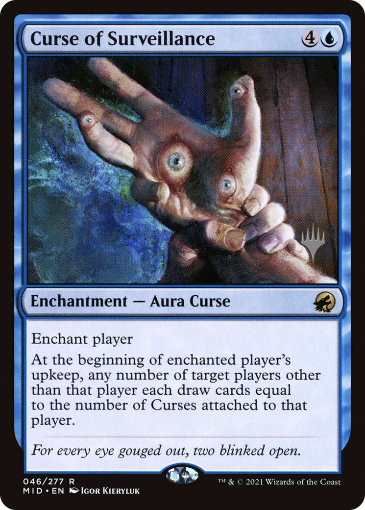 Image of Curse of Surveillance (Promo Pack) [Innistrad: Midnight Hunt Promos]