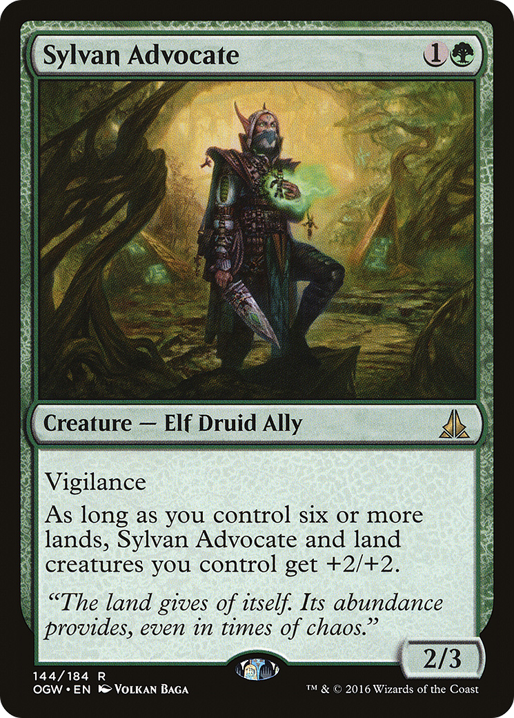 Image of Sylvan Advocate [Oath of the Gatewatch]