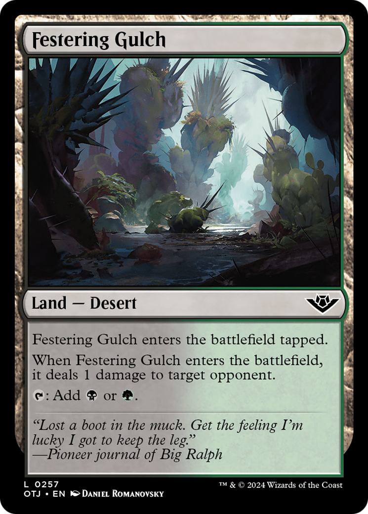 Image of Festering Gulch [Outlaws of Thunder Junction]