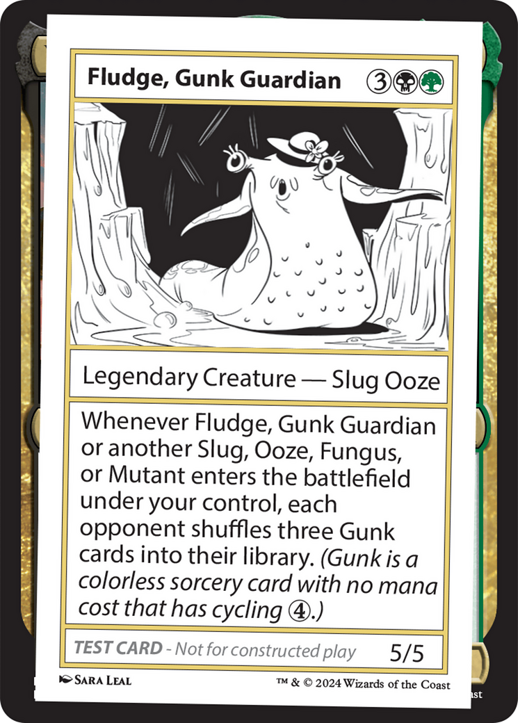 Image of Fludge, Gunk Guardian [Mystery Booster 2 Playtest Cards]