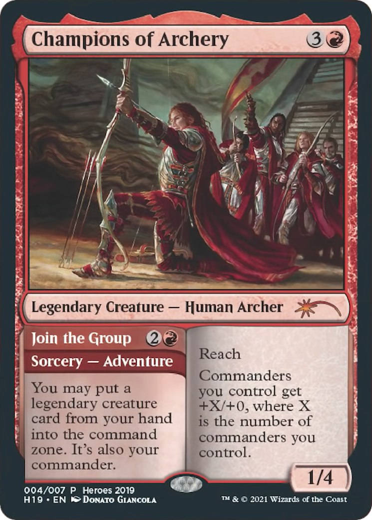 Image of Champions of Archery // Join the Group [Heroes of the Realm 2019]