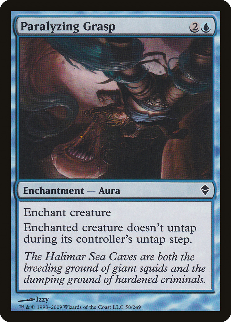 Image of Paralyzing Grasp [Zendikar]