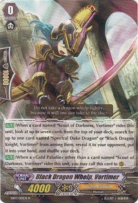 Image of Black Dragon Whelp, Vortimer (EB03/015EN) [Cavalry of Black Steel]