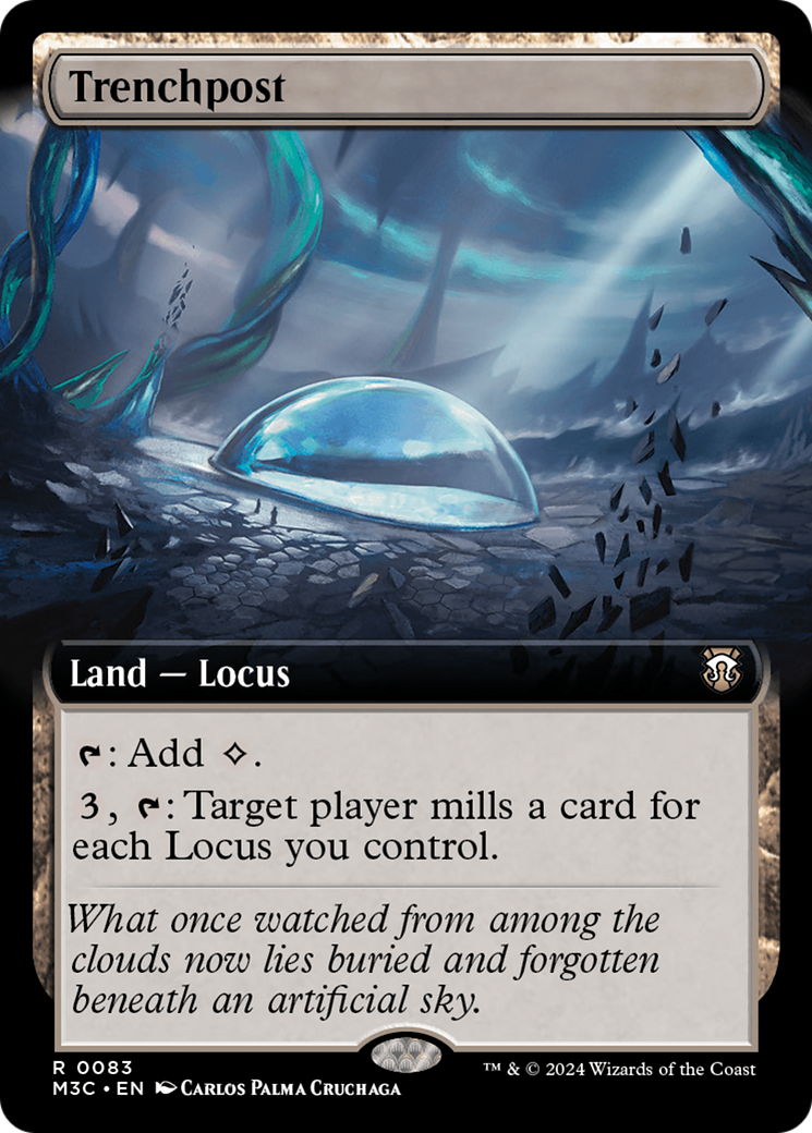 Image of Trenchpost (Extended Art) [Modern Horizons 3 Commander]