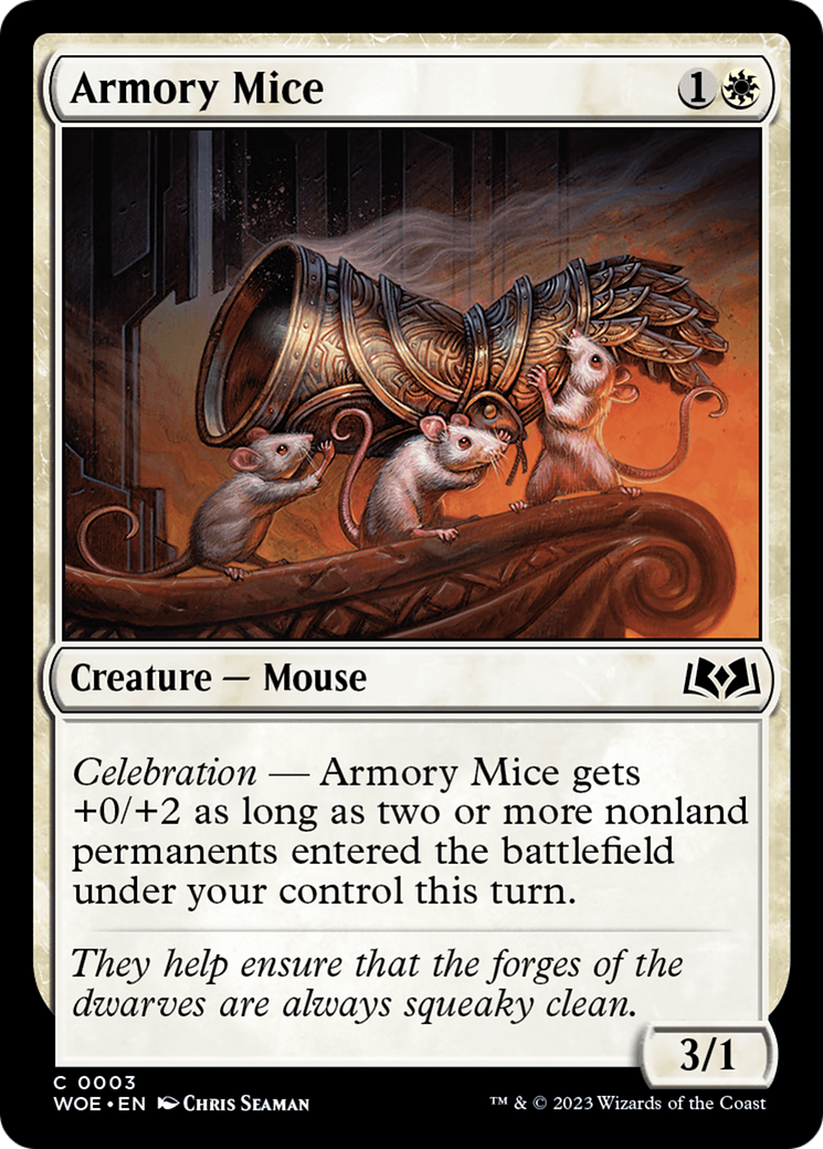 Image of Armory Mice [Wilds of Eldraine]