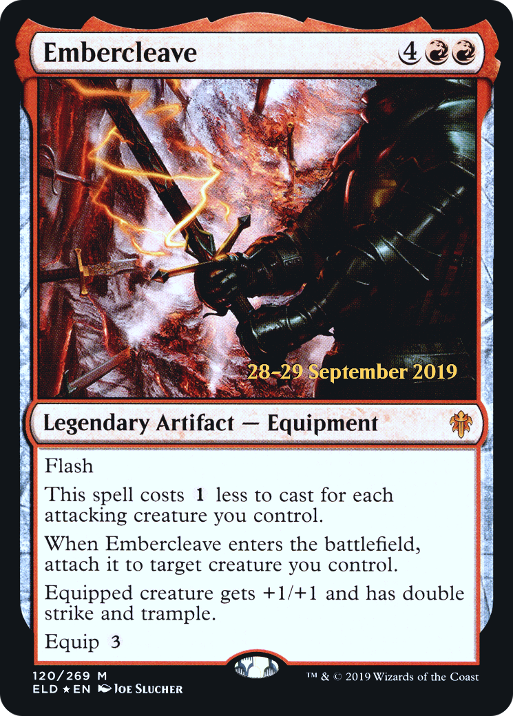 Image of Embercleave [Throne of Eldraine Prerelease Promos]