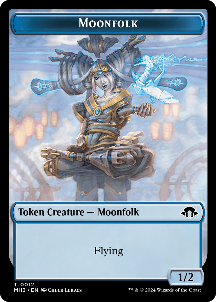 Image of Moonfolk // Energy Reserve Double-Sided Token [Modern Horizons 3 Tokens]