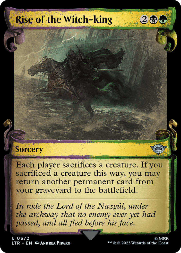 Image of Rise of the Witch-king [The Lord of the Rings: Tales of Middle-Earth Showcase Scrolls]